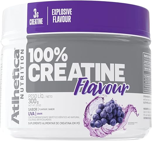 100% Creatine Flavour (300 g) Uva, Atlhetica Nutrition