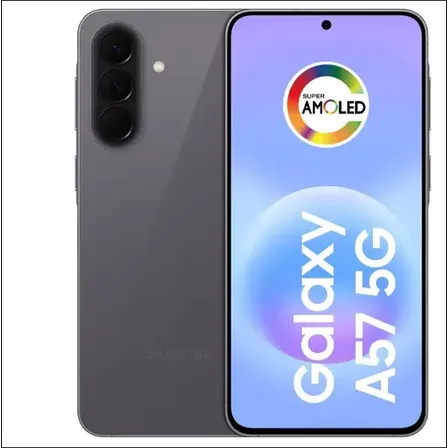 Celular Samsung Galaxy A57 5g, 128gb, 8gb Ram, Câmera 50mp, Ip68, Super Amoled 6,7", Recursos Ai, Cinza