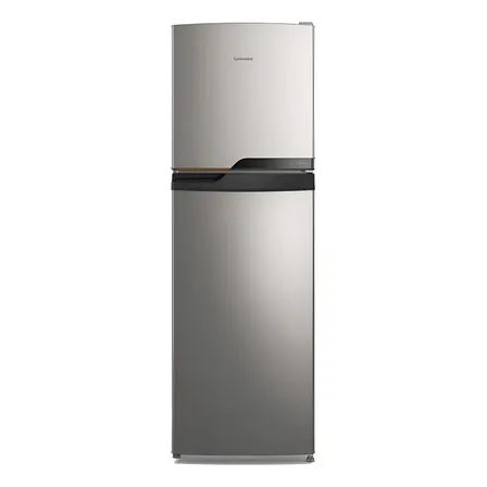 Geladeira Com Freezer Continental Tc45s Con Capacidad De 400l Prata 220v