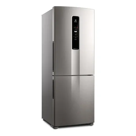 Geladeira Electrolux Frost Free Inverter 490l Inverse Ib51s Inox Look 127v