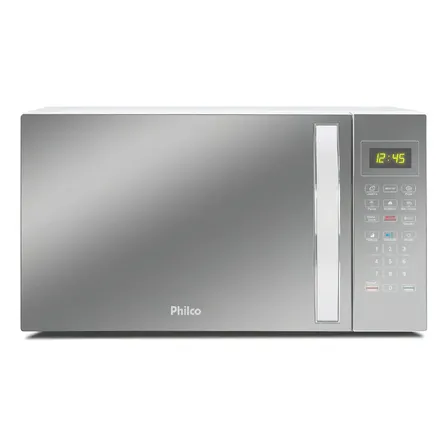 Micro-ondas 33l Philco Espelhado/branco 1400w 220v Pmo38e