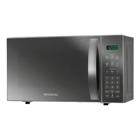 Micro-ondas Mondial 21l 1200w Mo-01-21-e Espelhado 127v