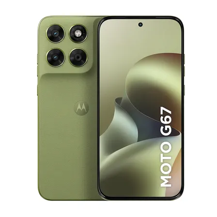 Smartphone Motorola Moto G67 5g - 256gb 12gb (4gb Ram + 8gb Ram Boost), Câmera 50mp Sony Lytia 600, Tela 1,5k Extreme Amoled 120hz, Ultrarresistente, Verde Claro